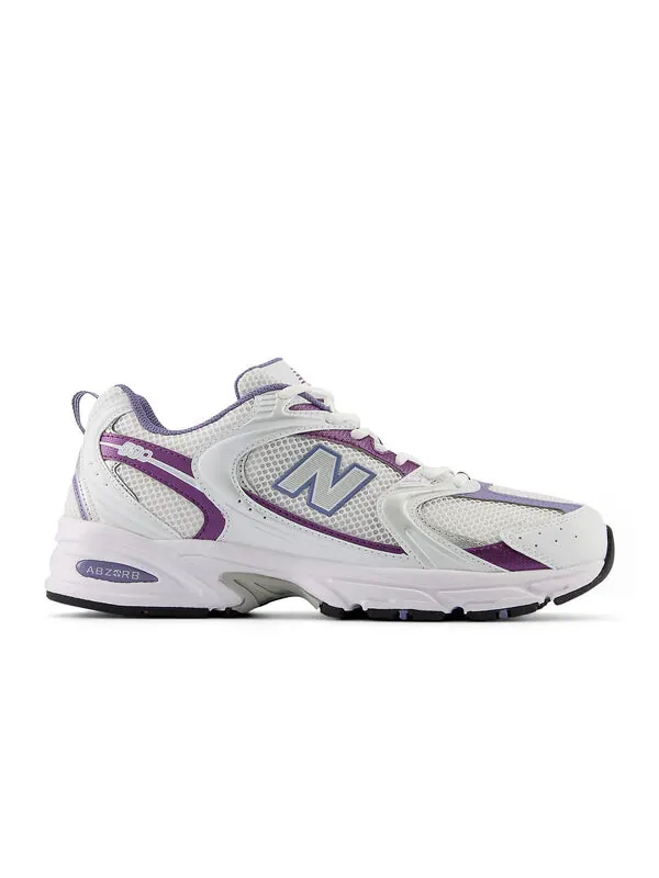 Кроссовки 530 New Balance — изображение 2 из 4, белый/фиолетовый