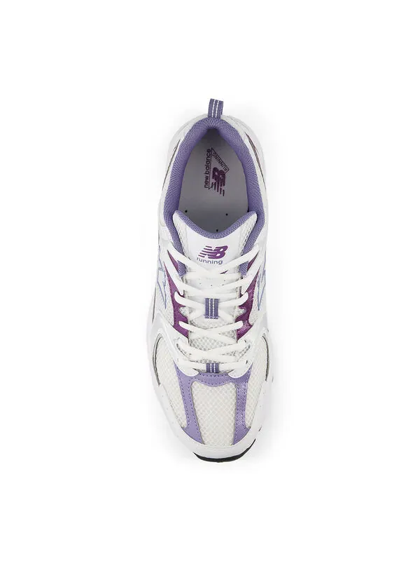 Кроссовки 530 New Balance — изображение 4 из 4, белый/фиолетовый