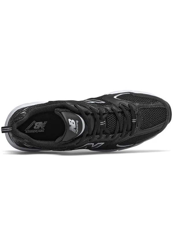 Кроссовки New Balance 530v2 Ретро Черные — изображение 3 из 4, черный