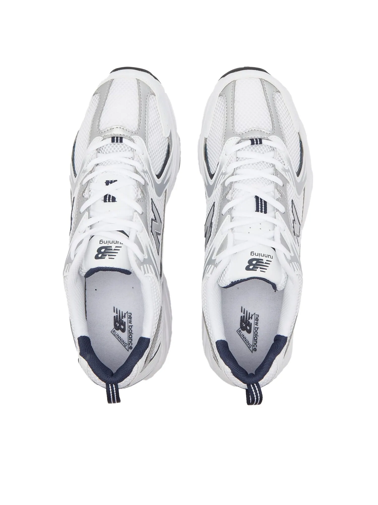 Кроссовки New Balance 530 унисекс — изображение 5 из 6, белый/серебристый