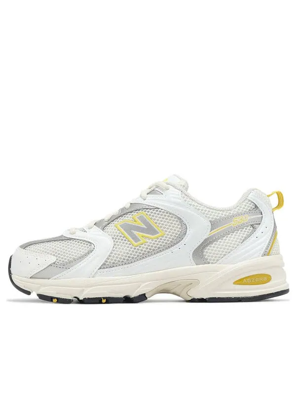 Кроссовки 530 'white yellow' New Balance — изображение 1 из 4, металлик желтый/белый