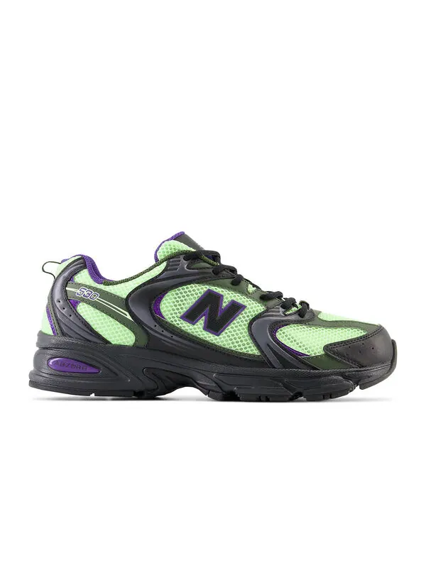 Кроссовки 530 New Balance — изображение 2 из 4, зеленый/черный