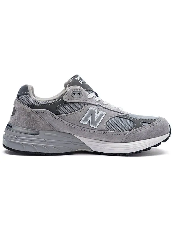 Кроссовки 993 made in usa 'grey white' New Balance — изображение 2 из 4, серый/белый