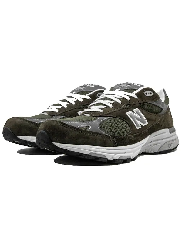 Кроссовки 993 сделано в сша New Balance — изображение 3 из 4, темный зеленый