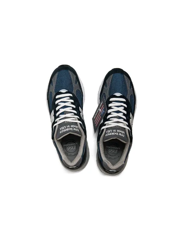 Кроссовки 993 New Balance — изображение 4 из 4, темный серый