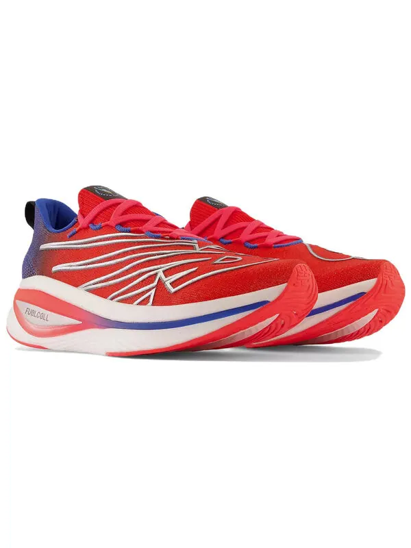 Кроссовки fuelcell supercomp elite v3 New Balance — изображение 3 из 4, красный/синий