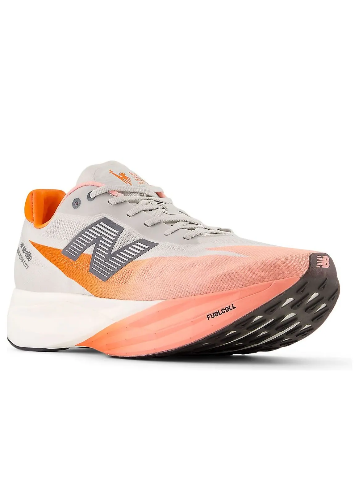New Balance TCS FuelCell SuperComp Elite v5 'NYC Marathon Grapefruit' — изображение 3 из 5, серый