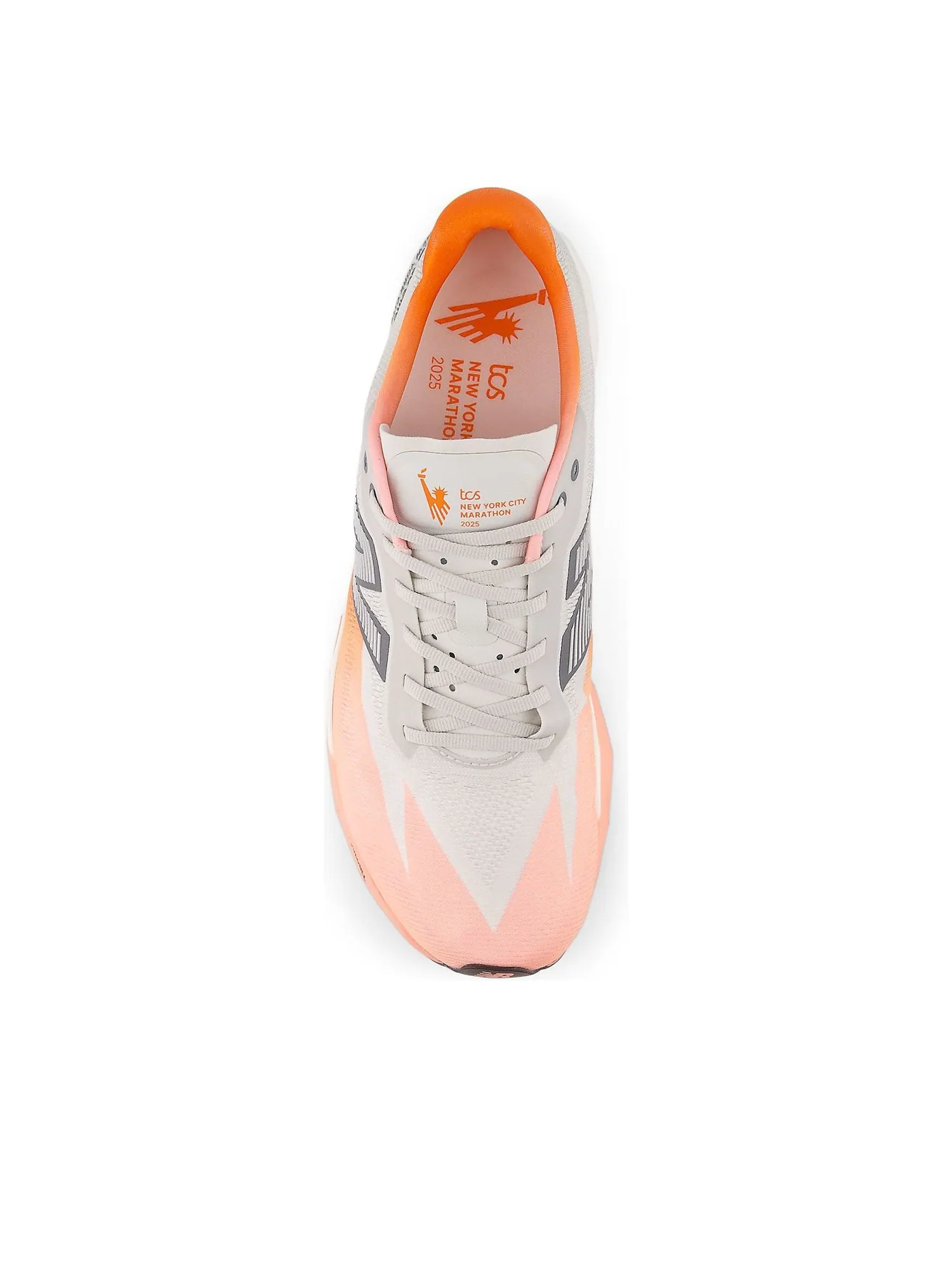 Кроссовки New Balance TCS FuelCell SuperComp Elite v5 'NYC Marathon Grapefruit' — изображение 2 из 5, оранжевый