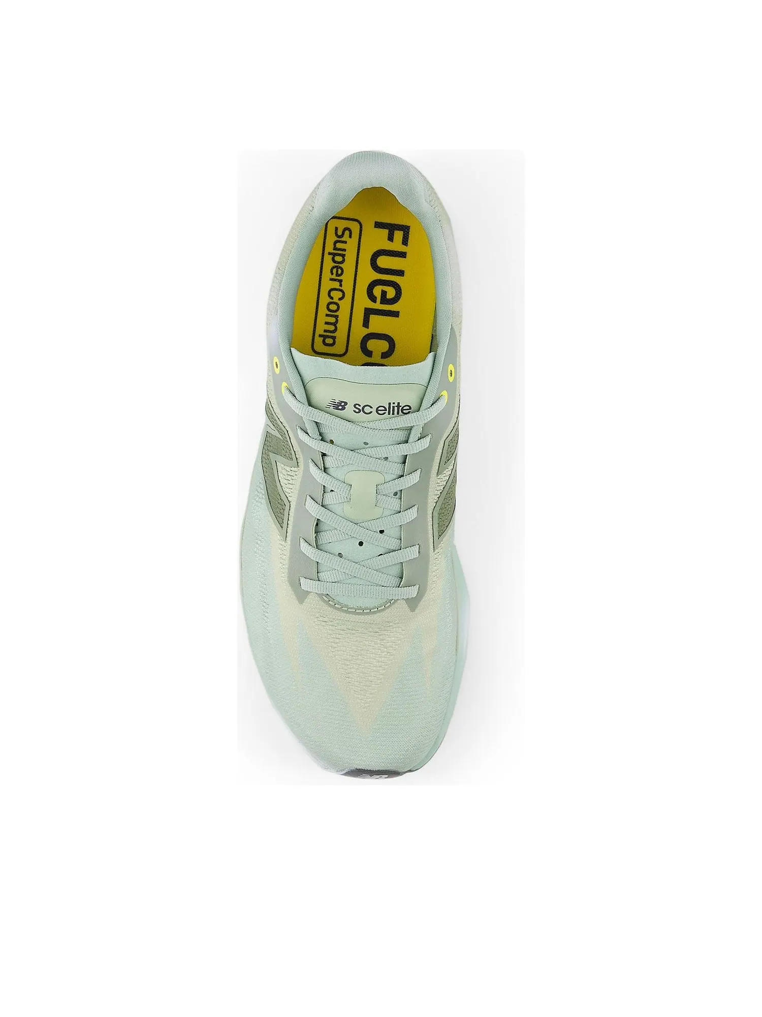 Кроссовки New Balance FuelCell SuperComp Elite v5 'Garter Snake Mosaic Green' — изображение 4 из 5, зеленый