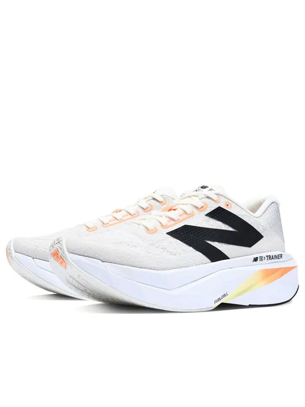 Кроссовки fuelcell supercomp trainer v3 New Balance — изображение 3 из 4, белый