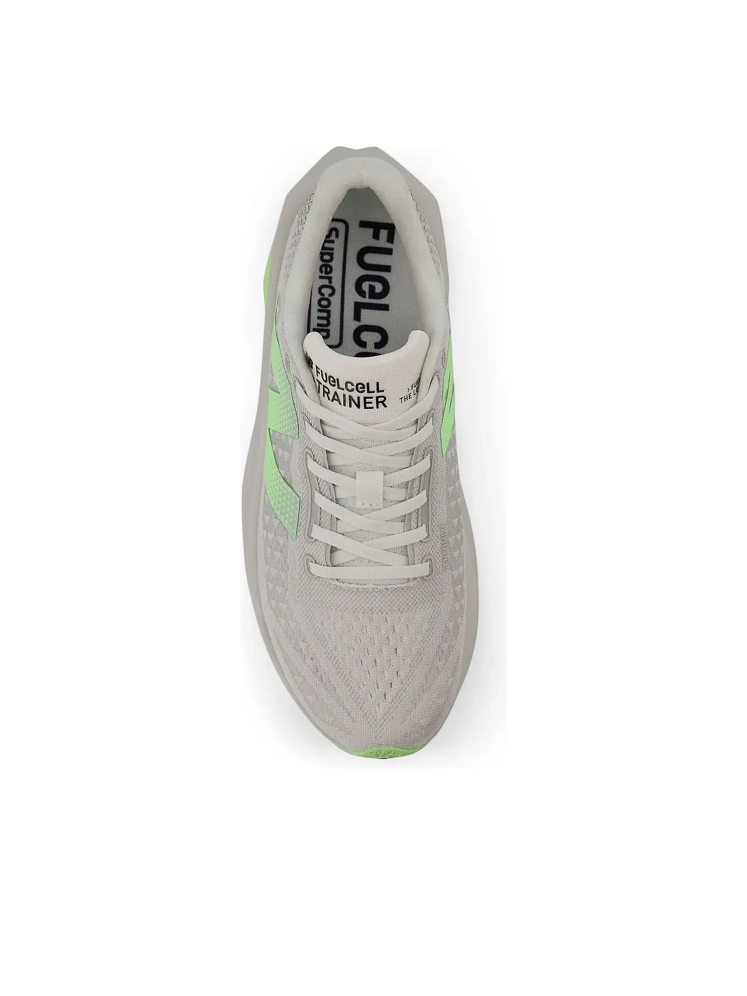 Кроссовки New Balance FuelCell SuperComp Trainer v3 'Gray Matter Mint Glitter' — изображение 3 из 5, серый