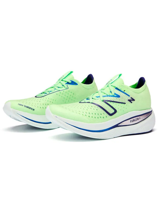 Кроссовки fuelcell supercomp New Balance — изображение 2 из 4, зеленый
