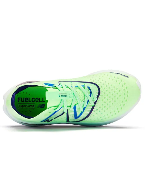 Кроссовки fuelcell supercomp New Balance — изображение 3 из 4, зеленый