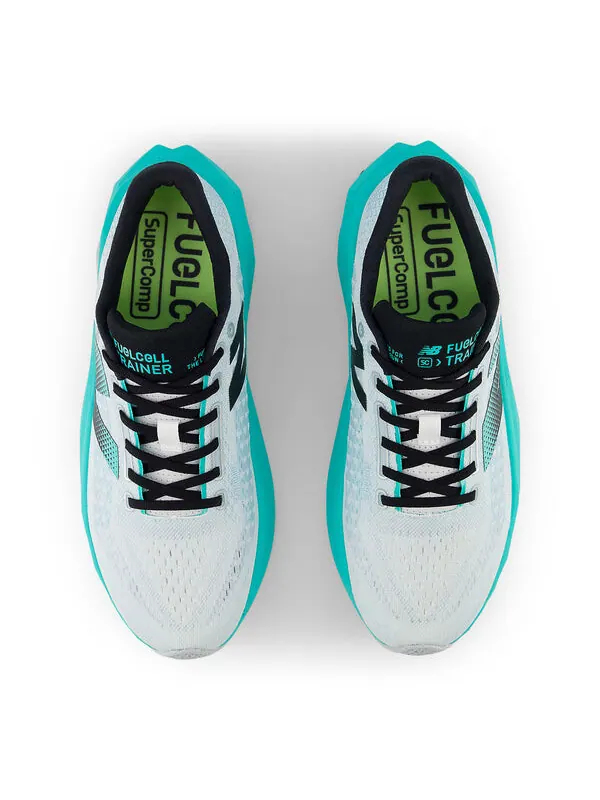 Кроссовки fuelcell supercomp trainer v3 'cyber jade' New Balance — изображение 3 из 4, белый