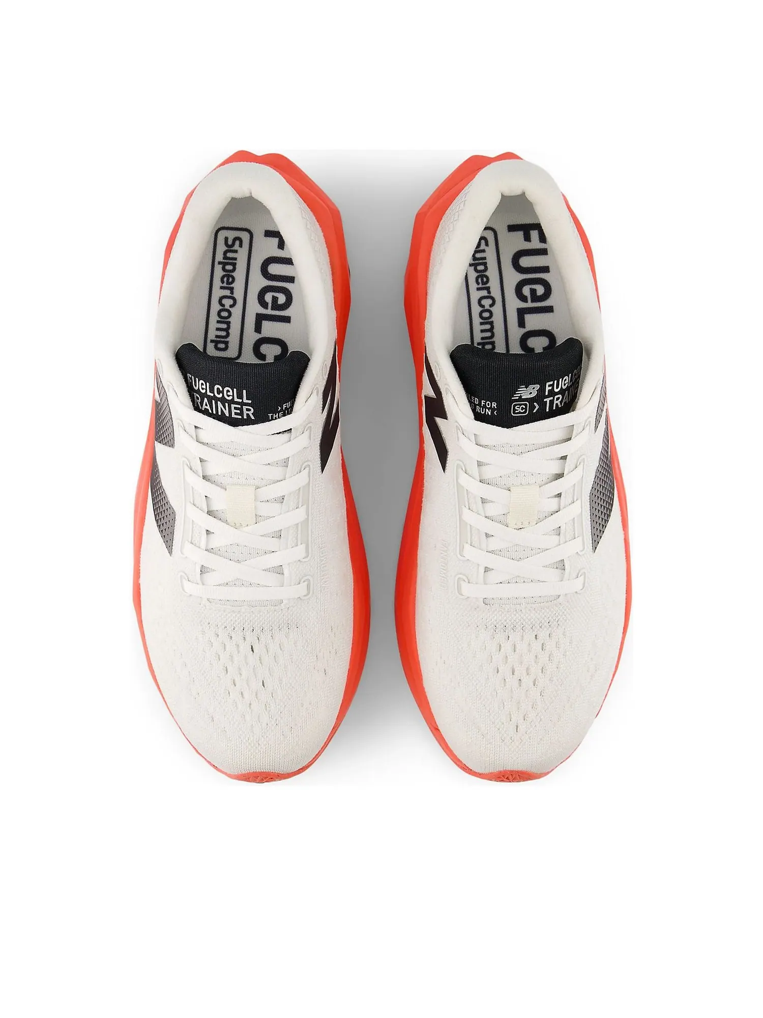 Кроссовки New Balance FuelCell SuperComp Trainer v3 'Urgent Red' — изображение 2 из 6, белый