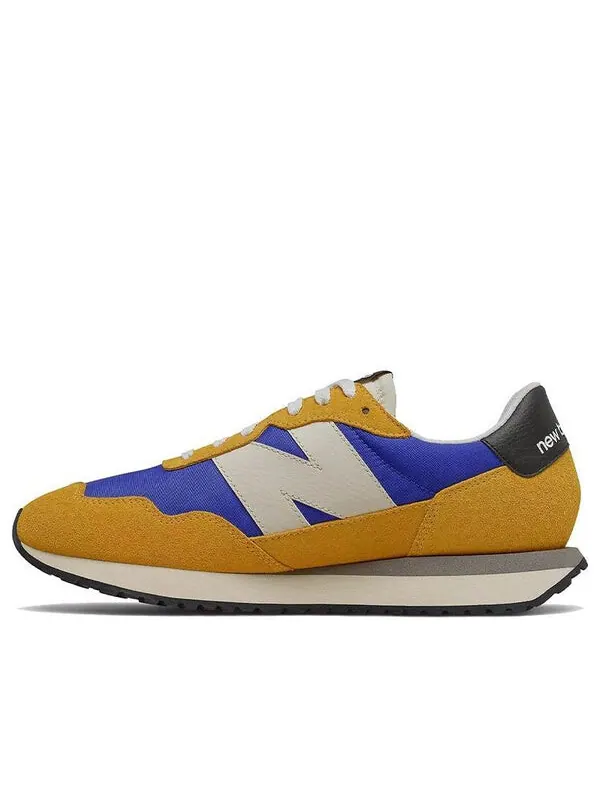 Кроссовки 237 New Balance — изображение 1 из 4, желтый/синий