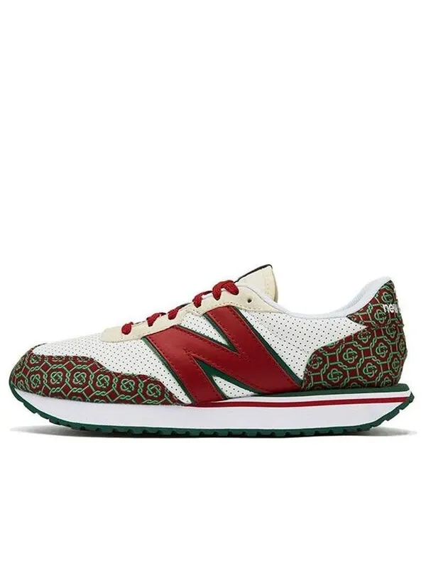 Кроссовки касабланка x 237 New Balance — изображение 1 из 4, белый/красный/зеленый