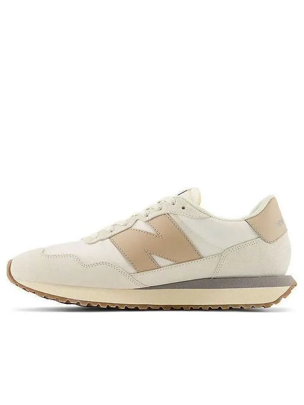 Кроссовки New Balance 237 'Begie Grey' — изображение 1 из 4, серый
