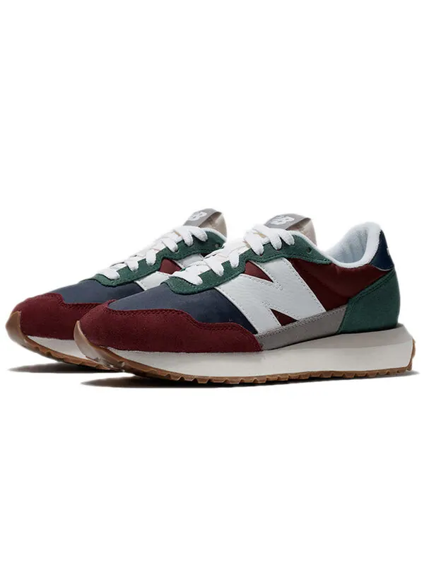 Кроссовки 237v1 New Balance — изображение 3 из 4, красный/синий/зеленый