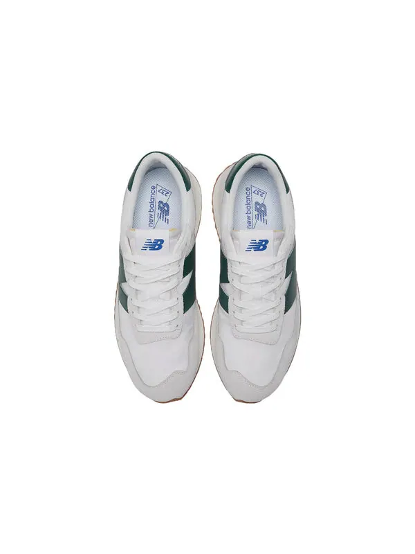 Кроссовки 237 'cloud grey night green' New Balance — изображение 4 из 4, серый/зеленый