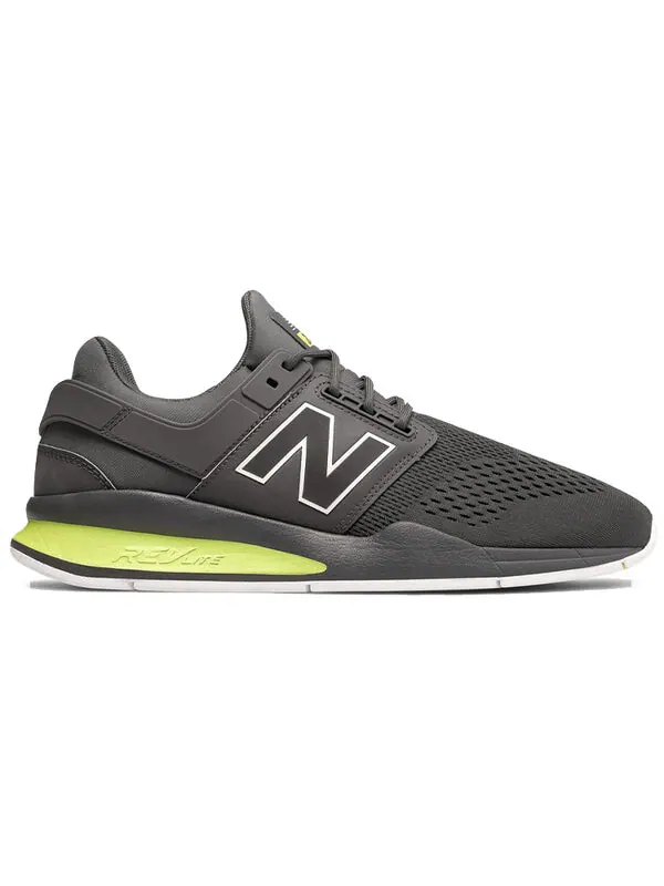 Кроссовки 247v2 New Balance — изображение 2 из 4, серый/зеленый