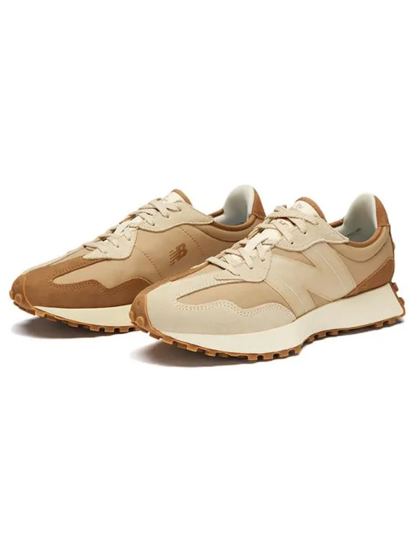 Кроссовки x anb brand 327 'beige gum' New Balance — изображение 3 из 4, бежевый/бежевый