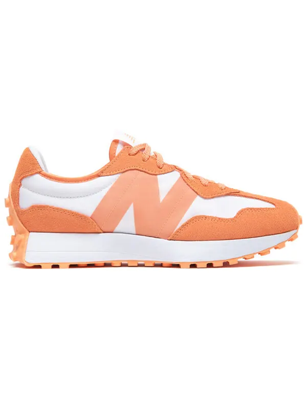 Кроссовки 327 New Balance — изображение 2 из 4, оранжевый/белый