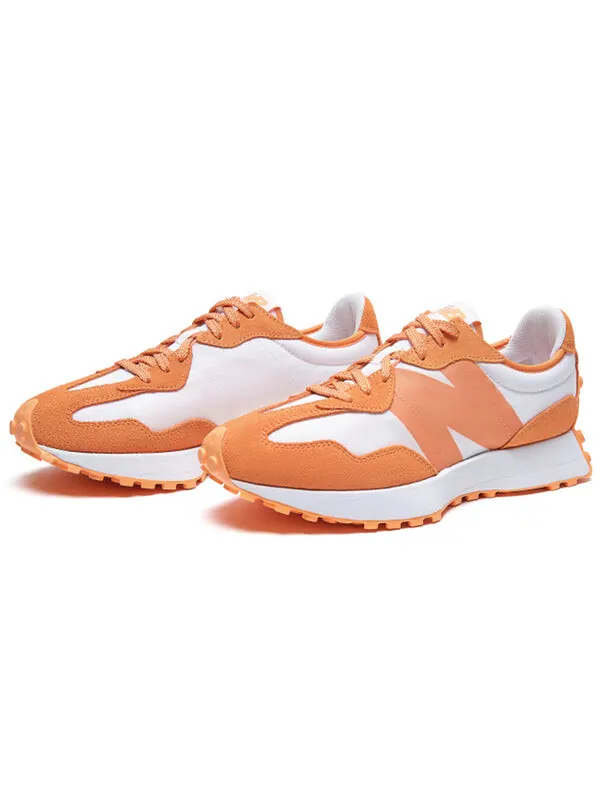 Кроссовки 327 New Balance — изображение 3 из 4, оранжевый/белый