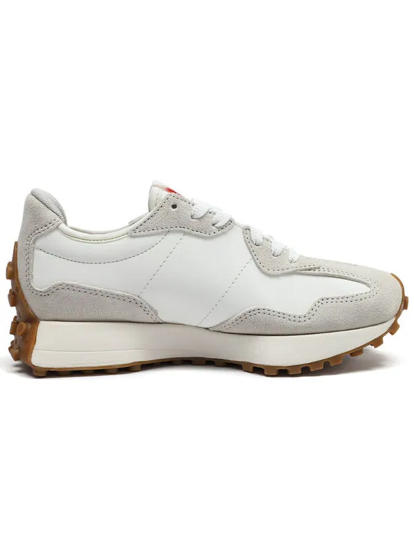 Кроссовки 327 New Balance — изображение 2 из 4, белый/серый/красный