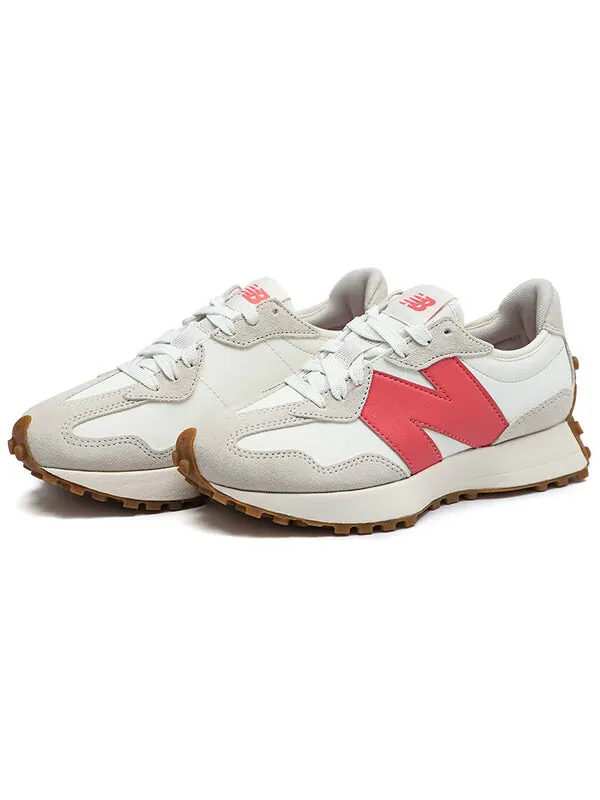 Кроссовки 327 New Balance — изображение 3 из 4, белый/серый/красный