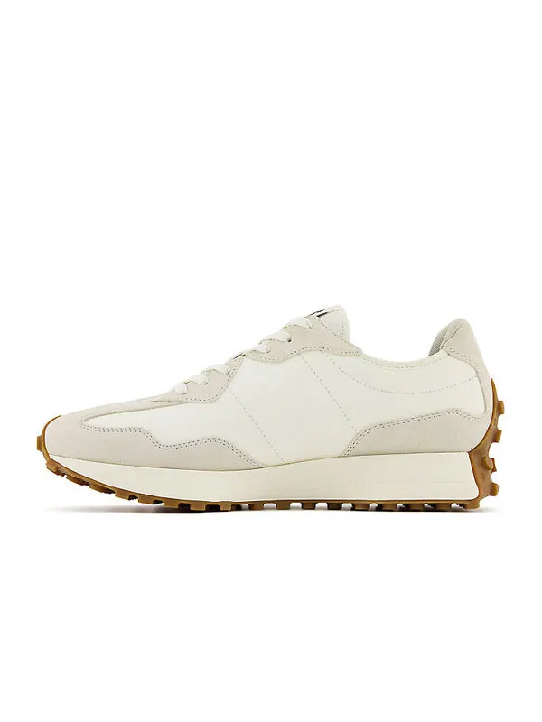 Кроссовки 327 New Balance — изображение 2 из 4, серый/белый/зеленый