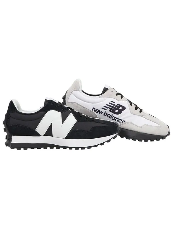 Кроссовки шкафчик для ног x 327 New Balance — изображение 3 из 4, черный