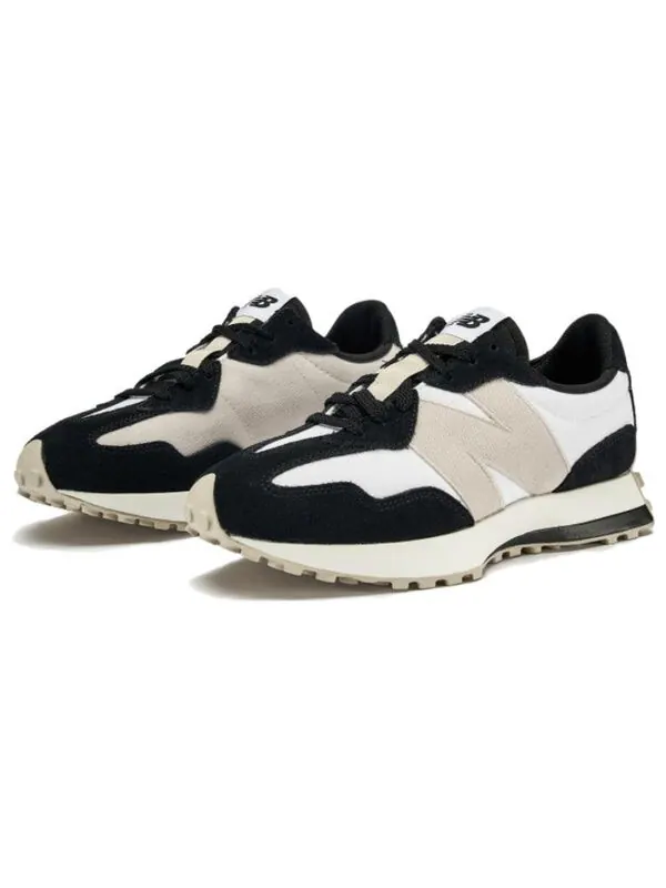 Кроссовки New Balance NB 327 'Beige Black White' — изображение 2 из 4, бежевый/черный/белый