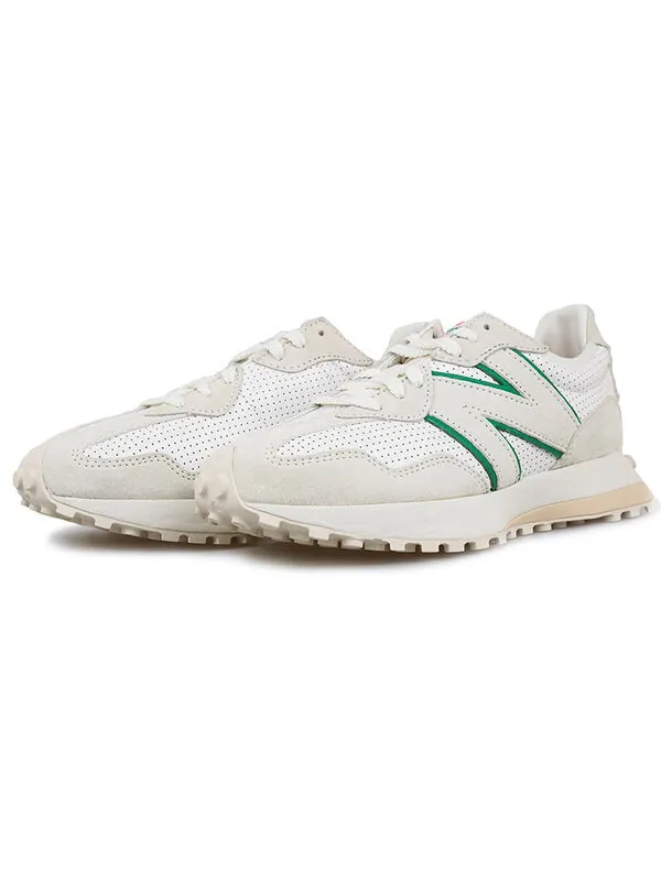 Кроссовки касабланка x 327 New Balance — изображение 3 из 4, белый, зеленый