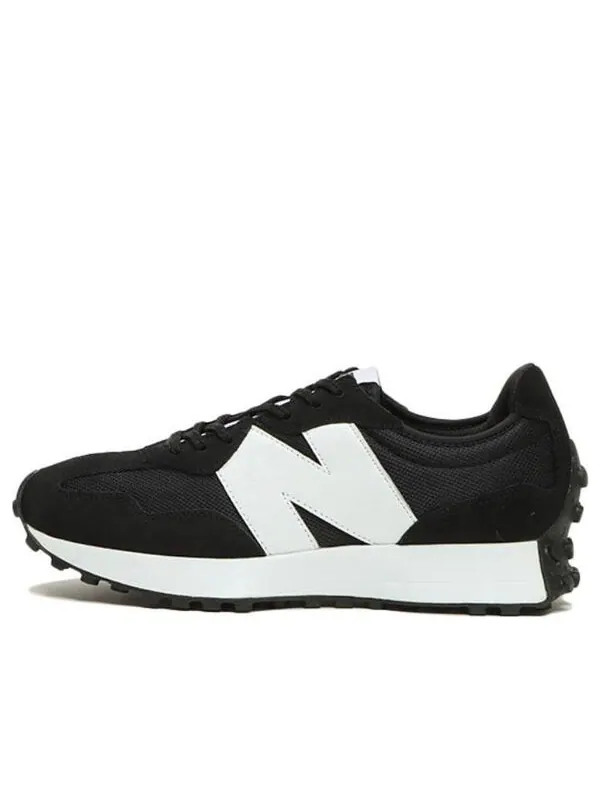 Кроссовки 327 'white black' New Balance — изображение 1 из 4, черный/белый