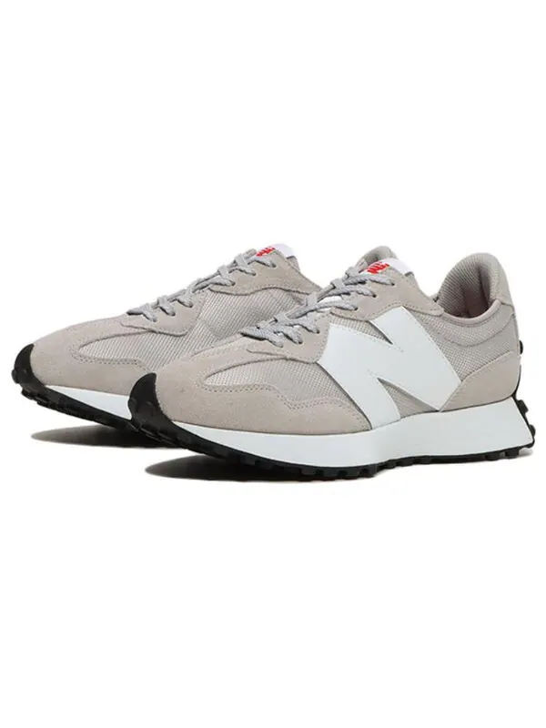 Кроссовки 327 New Balance — изображение 2 из 4, серый/белый