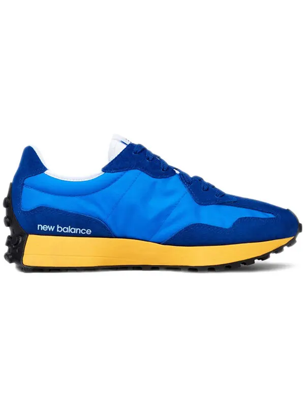 Кроссовки 327 New Balance — изображение 2 из 4, синий/желтый