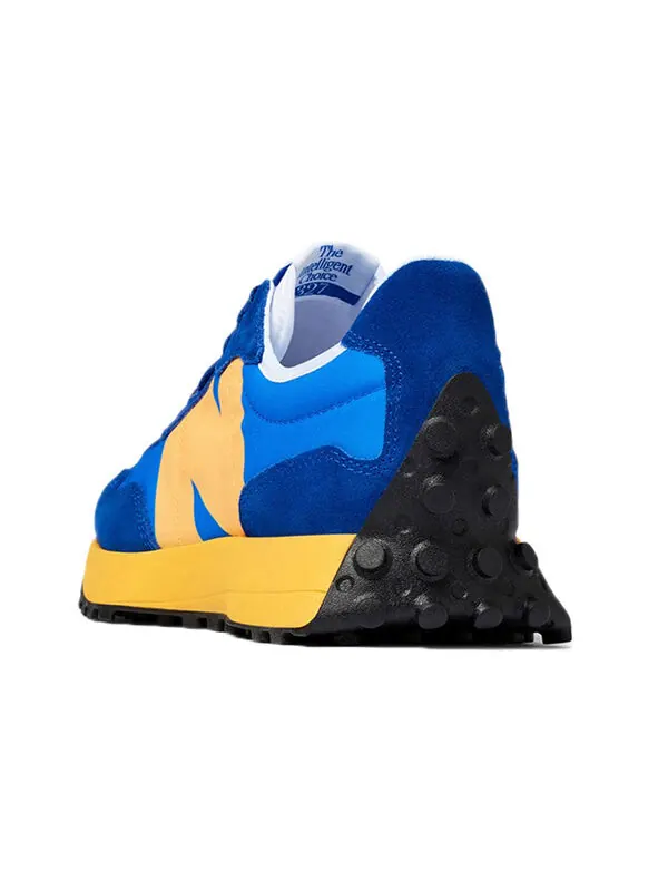 Кроссовки 327 New Balance — изображение 4 из 4, синий/желтый