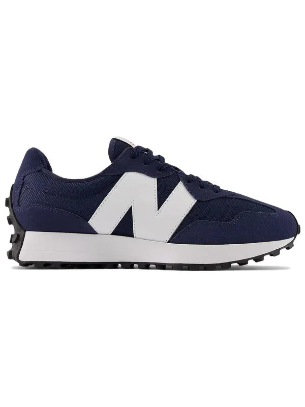 Кроссовки 327 New Balance — изображение 2 из 4, синий/белый