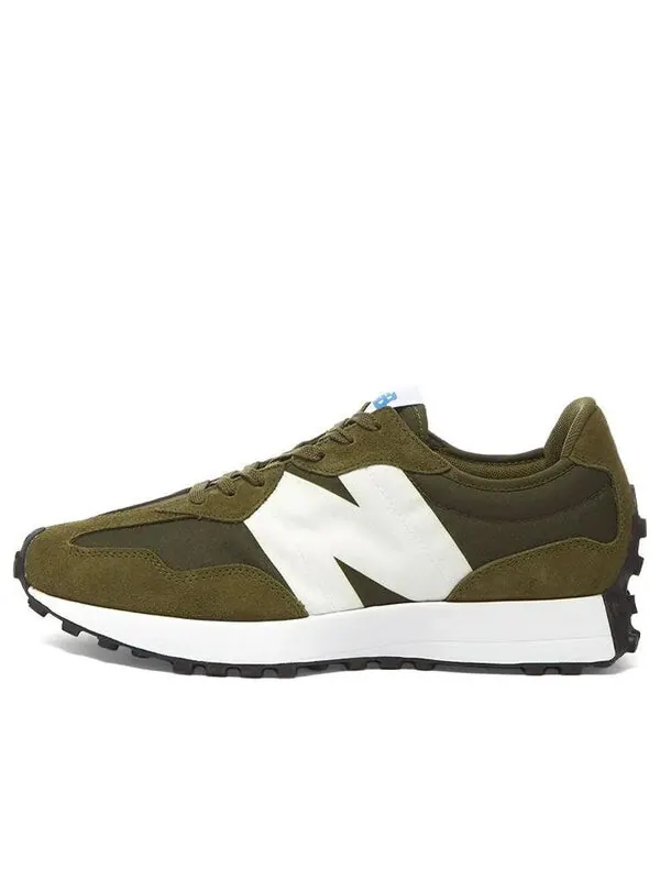 Кроссовки 327 New Balance — изображение 1 из 4, зеленый/белый