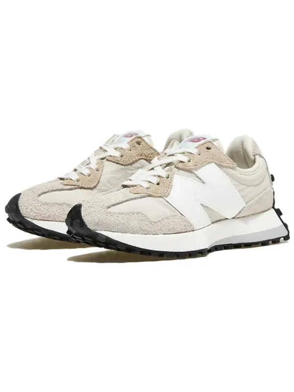 Кроссовки 327 New Balance — изображение 3 из 4, кремовый/белый