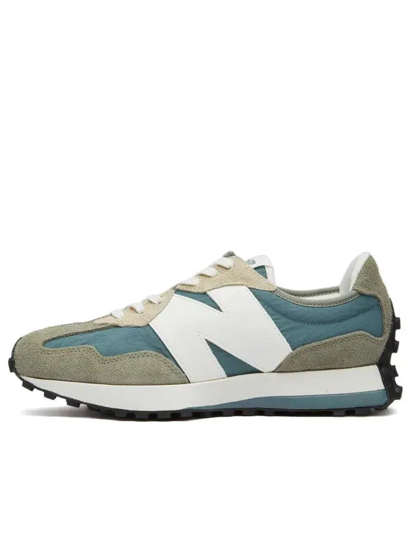 Кроссовки 327 New Balance — изображение 1 из 4, синий/оливковый зеленый