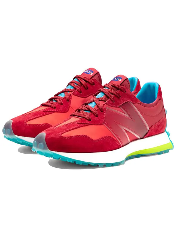 Кроссовки concepts x 327 'cape' New Balance — изображение 2 из 4, винный красный