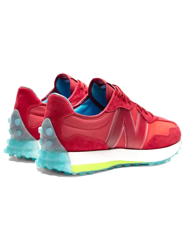 Кроссовки concepts x 327 'cape' New Balance — изображение 3 из 4, винный красный