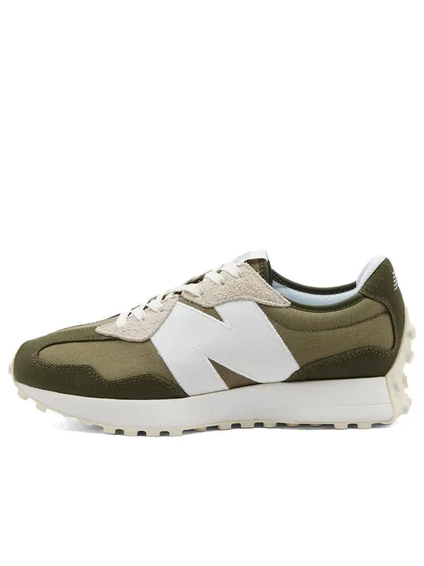 Кроссовки 327 New Balance — изображение 1 из 4, оливковый/белый