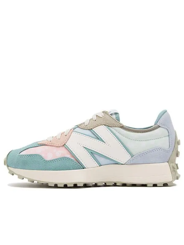 Кроссовки 327 New Balance — изображение 1 из 4, синий/розовый