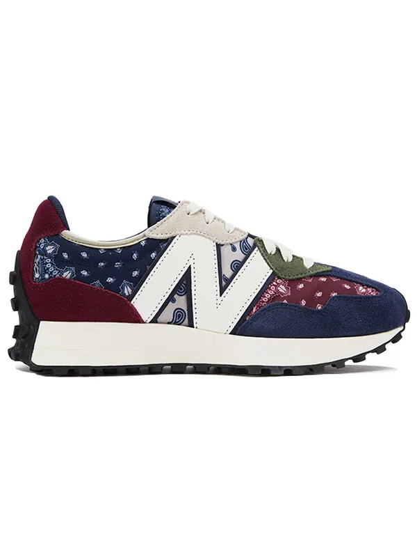 Кроссовки 327 New Balance — изображение 2 из 4, красный/синий