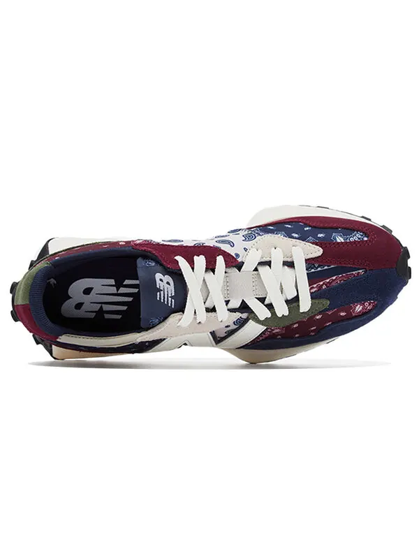 Кроссовки 327 New Balance — изображение 4 из 4, красный/синий