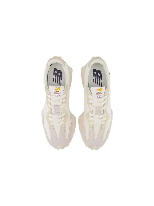 Кроссовки 327 New Balance — изображение 4 из 4, кремовый/белый