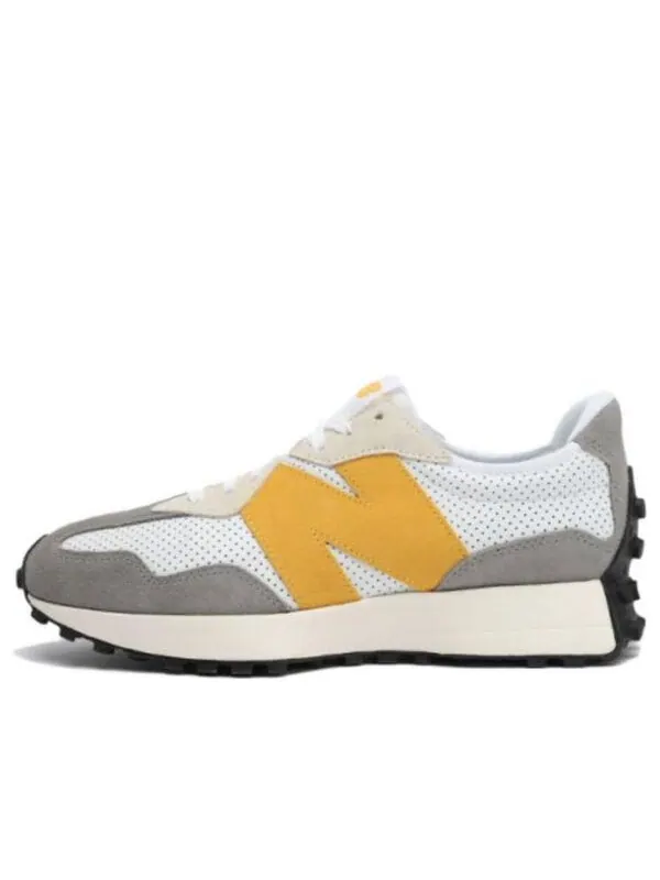 Кроссовки 327 New Balance — изображение 1 из 4, белый/серый/оранжевый